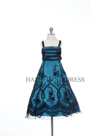 D3429 Satin with Mesh Pressed Dress (2 Diff. Colors)