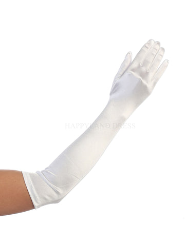 Satin Long Glove