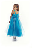 D3355 Multi Colored Tulle Long Skirt Dress (5 Diff. Colors)