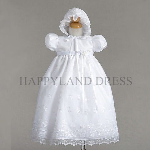 White Baby Girl Christening Dress GCT 231