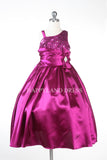 D6744 Sequin with Satin Dress (2 Diff. Colors)