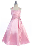GCM4305 Satin A-line Dress (6 Diff. Colors)