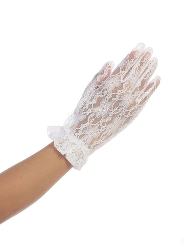 Lace White Glove