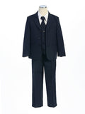 ST131 5-Piece Same Color Suit (Navy or Charcoal Grey)