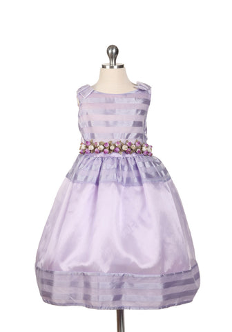 Lilac Organza Dress D 1315